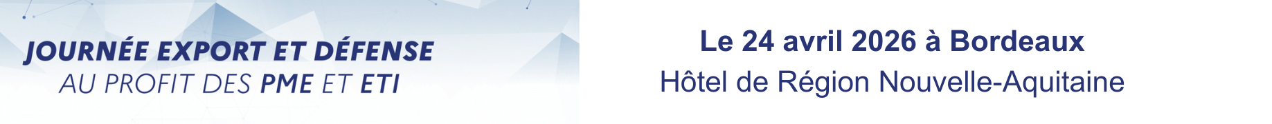 Journée Export et Défense - Bordeaux